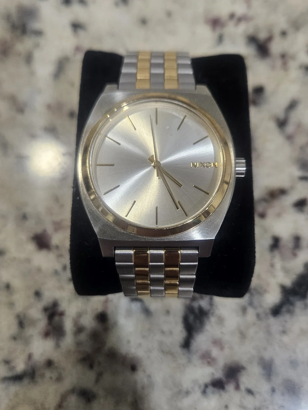 Nixon Two-Tone Stainless Steel The Time Teller Watch - Silver & Gold